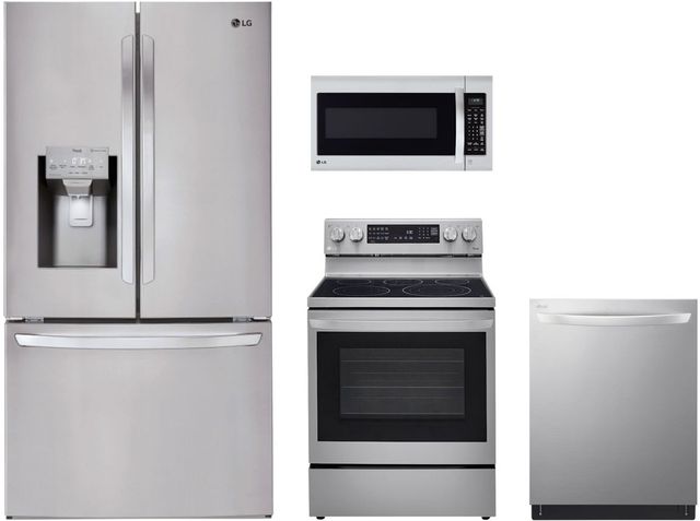 LG 4 Piece Stainless Steel Kitchen Package-0