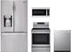 LG 4 Piece Stainless Steel Kitchen Package-0