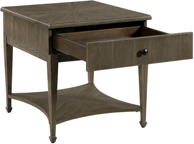 Hammary® Emporium Carmine Shadow End Table-2