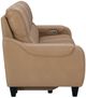 Ashley® Mosswell Toffee Power Reclining Sofa with Adjustable Headrest-4