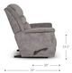 La-Z-Boy® Rosewood Ash Manual Rocking Recliner-5