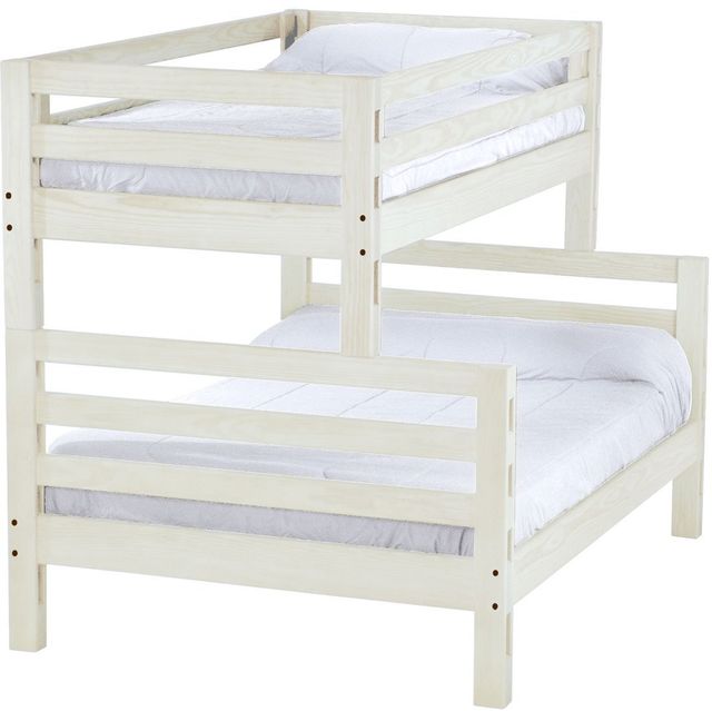 Crate Designs™ Furniture Cloud Twin XL/Full XL Ladder End Bunk Bed-0