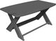 Unwasted® Share Gray Plastic Outdoor Coffee Table-0
