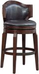 Steve Silver Co. Jasper Black/Brown Swivel Bar Stool-0