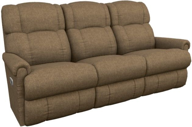 La-Z-Boy® Pinnacle Mink Power Wall Reclining Sofa with Headrest and Lumbar-0