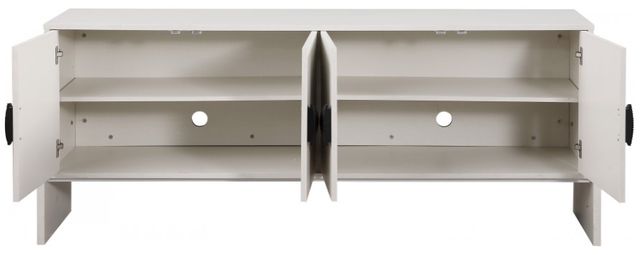 Meridian Furniture Beckwith Linen Textured Sideboard/Buffet-1