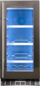Silhouette® 3.1 Cu. Ft. Stainless Steel Frame Beverage Center-0