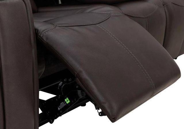 Parker House® Maveric Bette Coffee Power Reclining Sofa with Zero Gravity and Drop Down Table-3