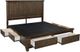 aspenhome® Hudson Valley Chestnut California King Storage Bed-1