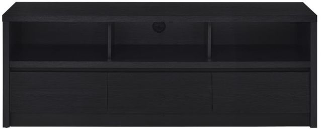 Coaster® Rutland Black 3-Drawer TV Stand Media Console-1