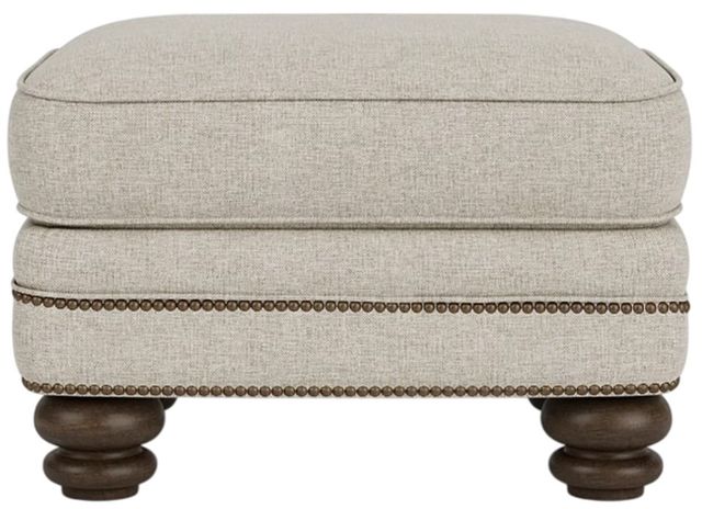 Flexsteel® Bay Bridge Silver Driftwood Ottoman-1