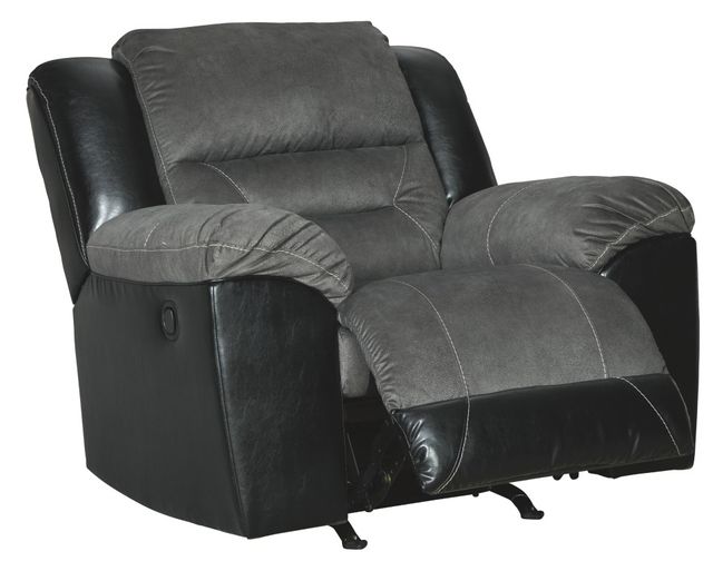 Signature Design by Ashley® Earhart Slate Rocker Recliner-0