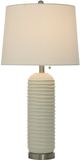 Stylecraft Ceramic White Table Lamp-5