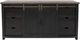 Jofran Inc. Madison County Vintage Black 70" Barn Door Server-2