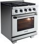 VEZENI Randolph 30" Stainless Steel Pro Style Gas Range-2