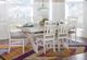 Powell® Turino 7-Piece Distressed White/Tan Dining Table Set-2
