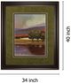 Classy Living Norman Wyatt, Jr. Lake View I 34" Wall Art-1