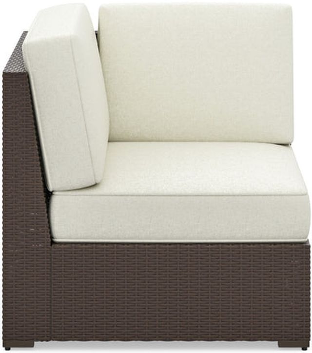 homestyles® Palm Springs Brown Outdoor Sectional Side Chair-2