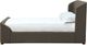 Modus Furniture Virgil Kiki Pumpernickel Full Upholstered Platform Bed-2