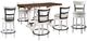 Signature Design by Ashley® Valebeck 7 Piece White Counter Height Dining Set-0