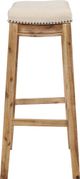 Linon Claridge Brown/Natural Bar Stool-4