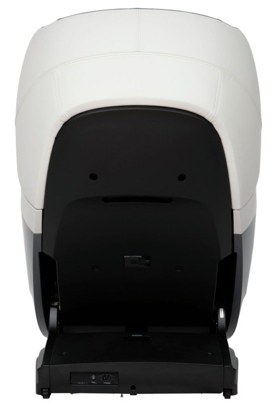 Elements International Embrace Charcoal/White Massage Chair with Eye Massager-3