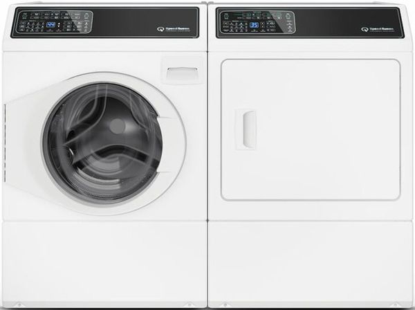 Speed Queen White Front Load Laundry Electric Dryer Laundry Pair