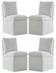 Liberty Furniture 4-Piece Ivory Pillowtop Dining Side Chair Set-0