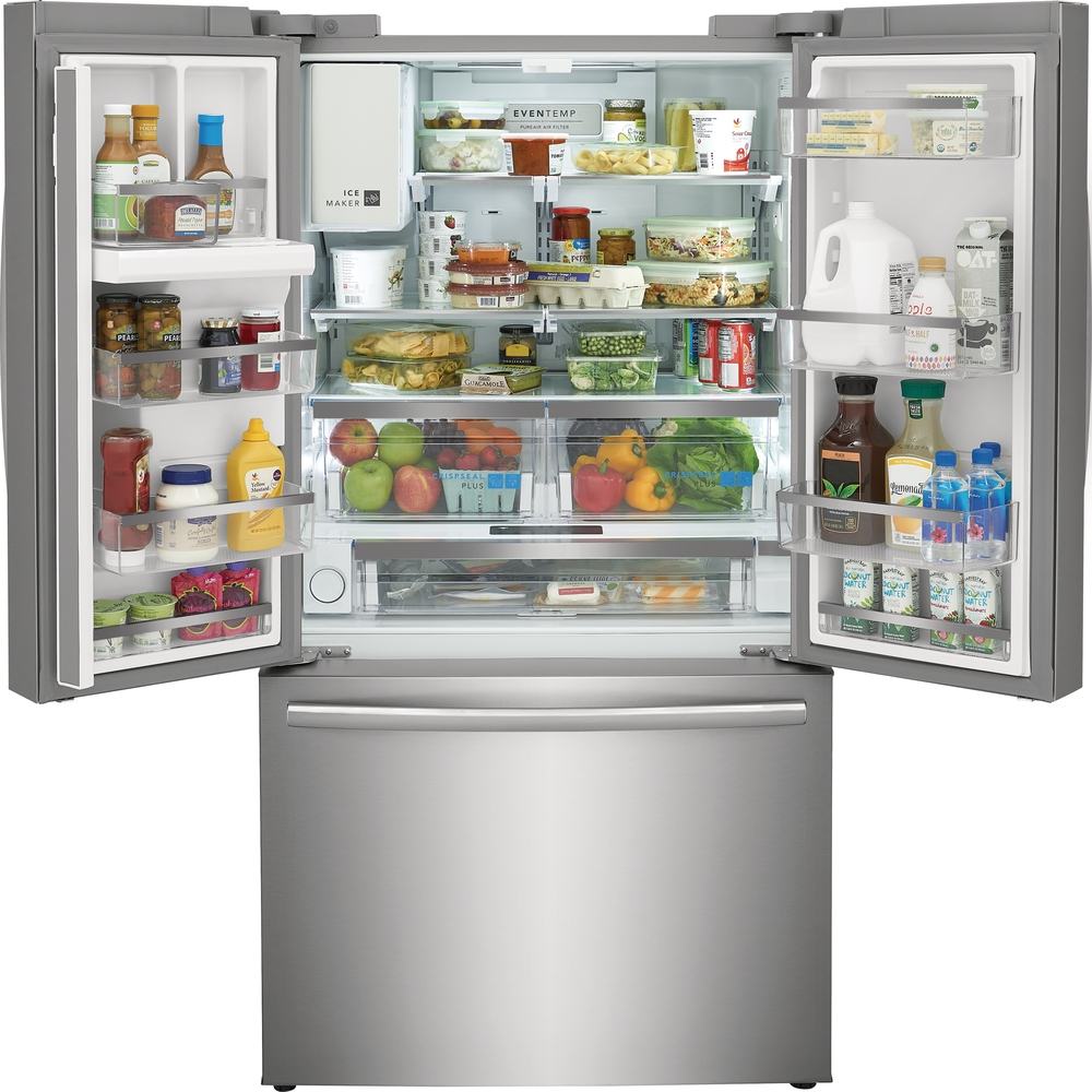 Frigidaire Gallery 36 in. 22.6 Cu. Ft. Smudge-Proof Stainless Steel Counter Depth French Door Refrigerator