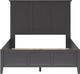 Modus Furniture Grace Raven Black California King Panel Bed-4