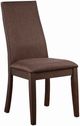 Coaster® Spring Creek 2-Piece Rich Cocoa Brown Upholstered Side Chairs-0