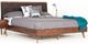 VIG Furniture Modrest Marshall Brown/Walnut Eastern King Panel Bed-0