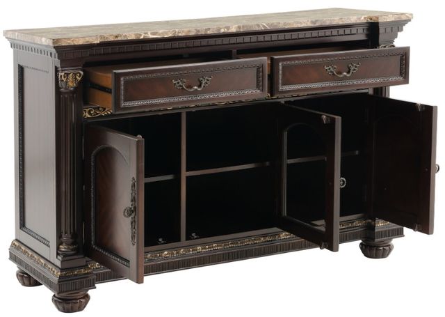 Homelegance® Russian Hill Cherry Server-3