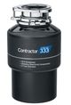InSinkErator® Contractor 333® 0.75 HP Continuous Feed Black Enamel Garbage Disposal-0