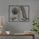 Olliix by Madison Park Metal Garden 2 Piece Metal and Gold Botanical Metal Wall Decor Set-5