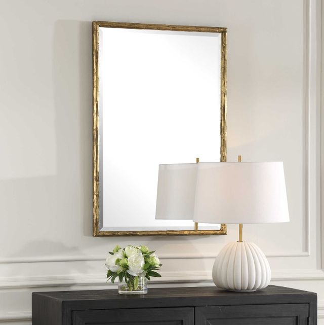 Uttermost® Sutton Aged Gold Vanity Mirror-2