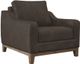 International Furniture Direct Olivo Chocolate Brown Armchair-0