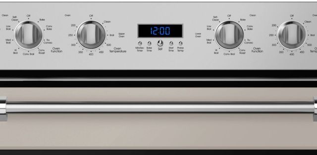 Viking® 3 Series 30" Pacific Grey Double Electric Wall Oven-2