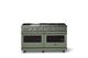 Viking® 5 Series 60" Eucalyptus Pro Style Gas (LP) Range with Brushed Brass Trim-3