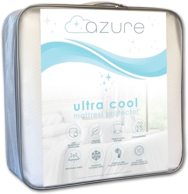 Azure Rest & Renew Ultra Signature Cool Full Mattress Protector-0