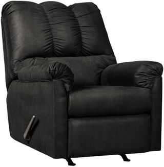 Signature Design by Ashley® Darcy Black Rocker Recliner