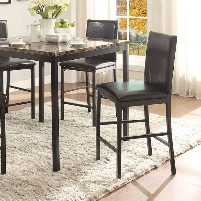 Mazin Furniture Daisy Espresso Counter Chair-1