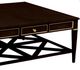 Fairfield® Matteo Linea Cafe Mocha Square Cocktail Table-1