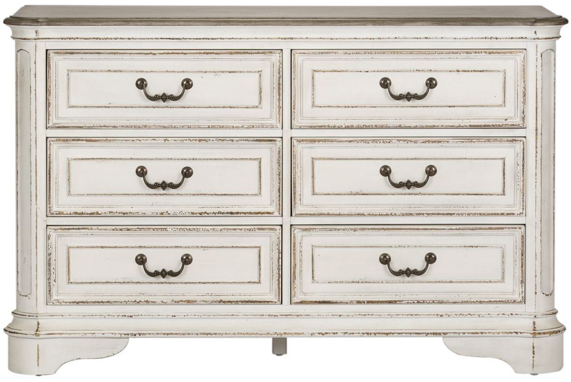 Liberty Furniture Magnolia Manor Dresser and Mirror - Thumbnail 2