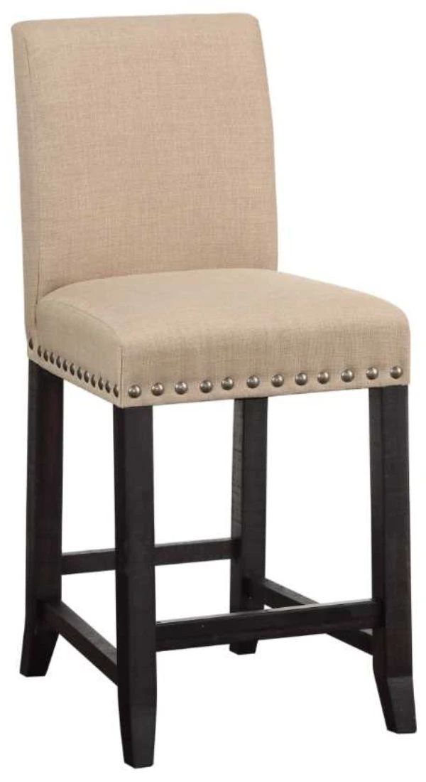 Modus Furniture Yosemite Neutral Tan/Rustic Black Pine Counter Stool-0
