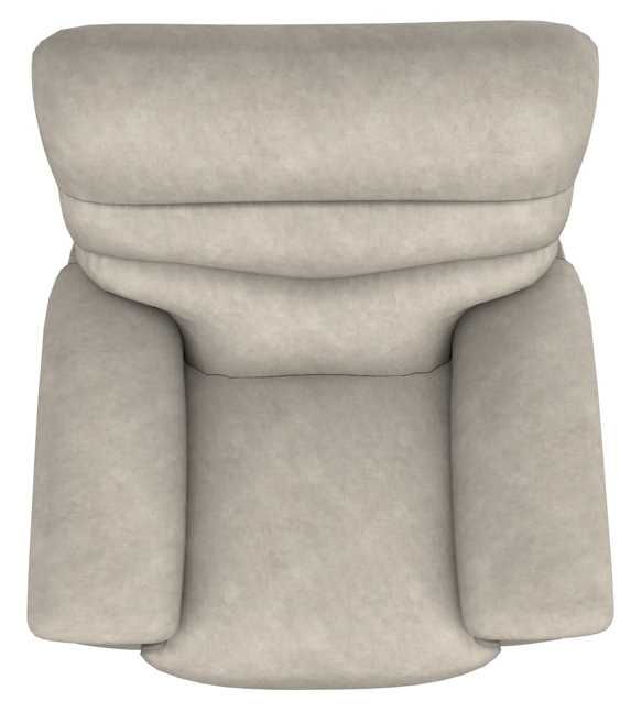 La-Z-Boy® Joshua Pebble Power Rocking Recliner with Headrest-4