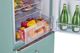 Unique® Appliances Classic Retro 7 Cu. Ft. Ocean Mist Turquoise Counter Depth Bottom Freezer Refrigerator-3