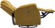 Monarch Specialties Inc. Gold Large Power Swivel Glider Reclining Chair with USB Ports-3