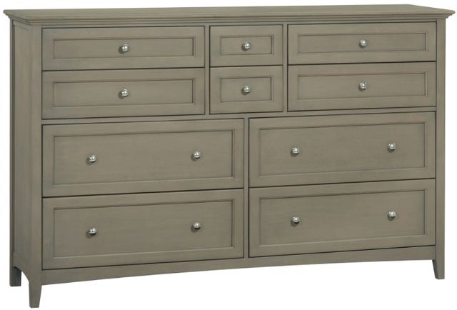 Whittier Wood® Furniture McKenzie Fieldstone Master Dresser-0