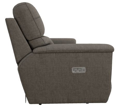 La-Z-Boy® Ava Truffle Power Reclining Sofa with Headrest and Lumbar-2
